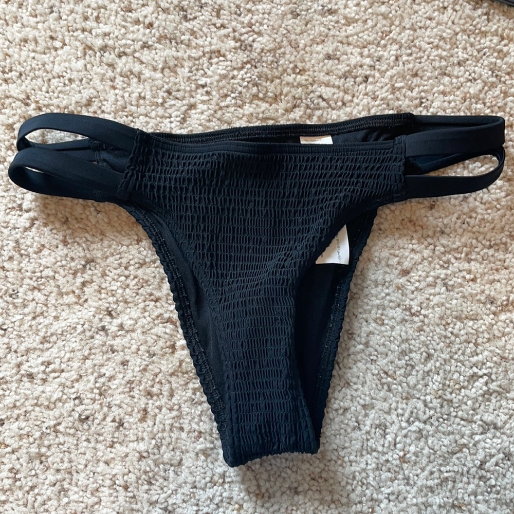 Abercrombie Black bikini bottom